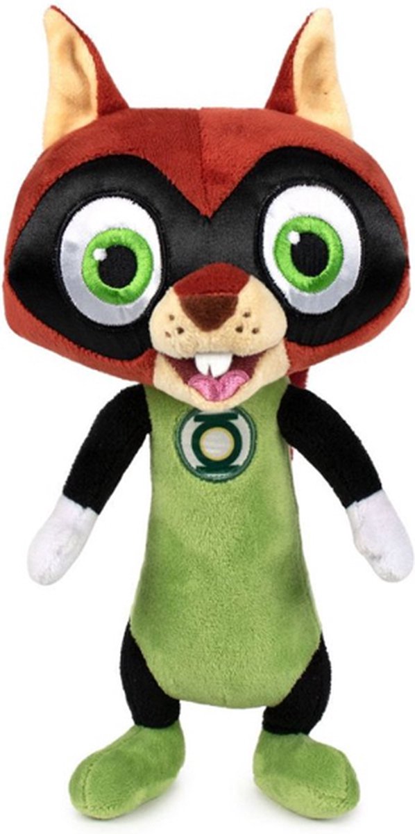 Chip (Robin) - DC Club van Super-Pets Pluche Knuffel 28 cm {DC Comics Plush Toy Superpets | Speelgoed Knuffeldier voor kinderen jongens meisjes | Superman, Batman, Wonder Woman, Robin | Ace Krypto}